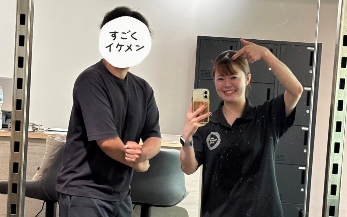 お客様との写真