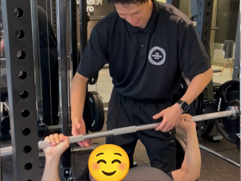 お客様がトレーニングしている写真