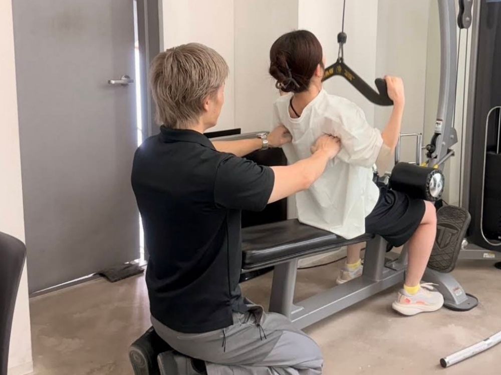 お客様のトレーニングの様子