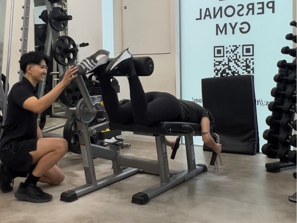 お客様のトレーニングの様子1