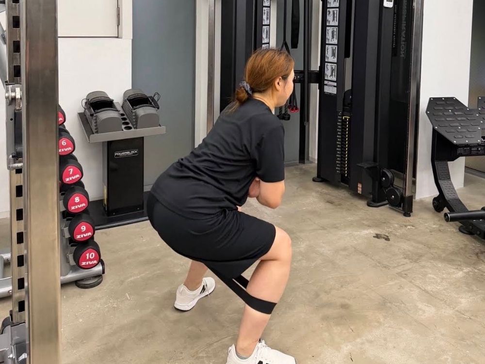お客様がトレーニングしている様子1
