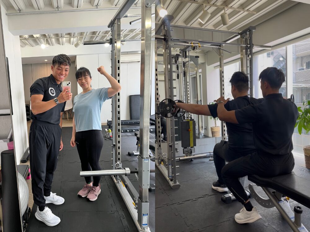 パーソナルトレーニングの様子