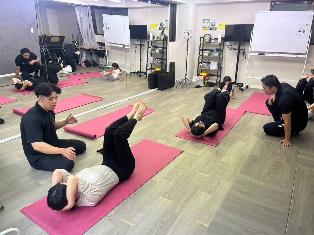 身体の軸を安定させる体幹トレーニング