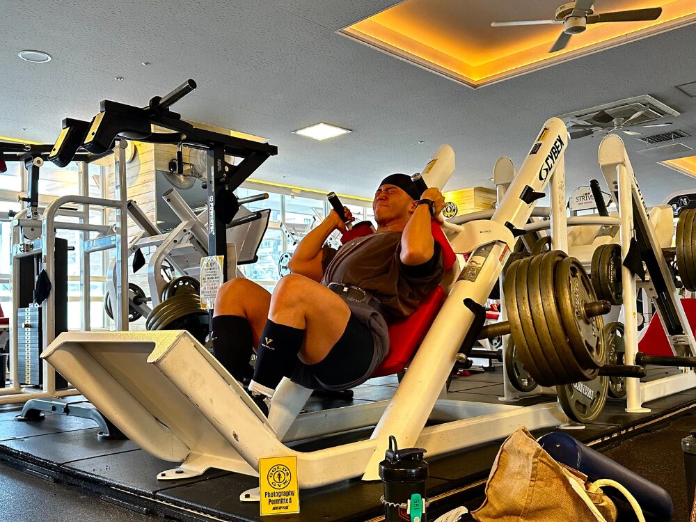 佐藤のスクワット