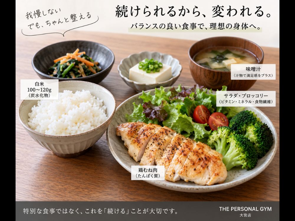 大宮店ブログ(理想の食事内容)