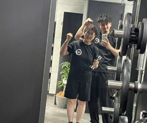 お客様との写真