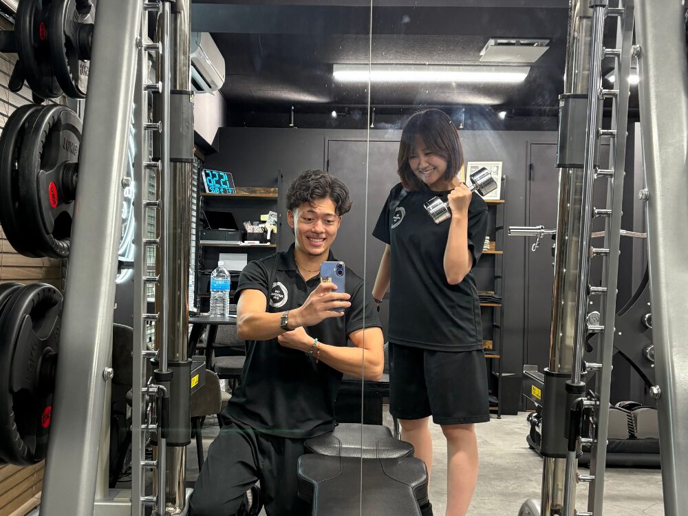 お客様との写真