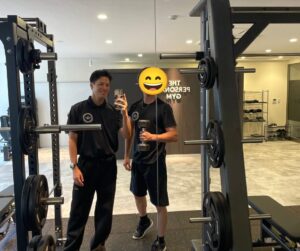 お客様との写真