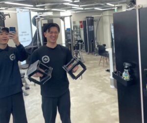 お客様とトレーナーの画像