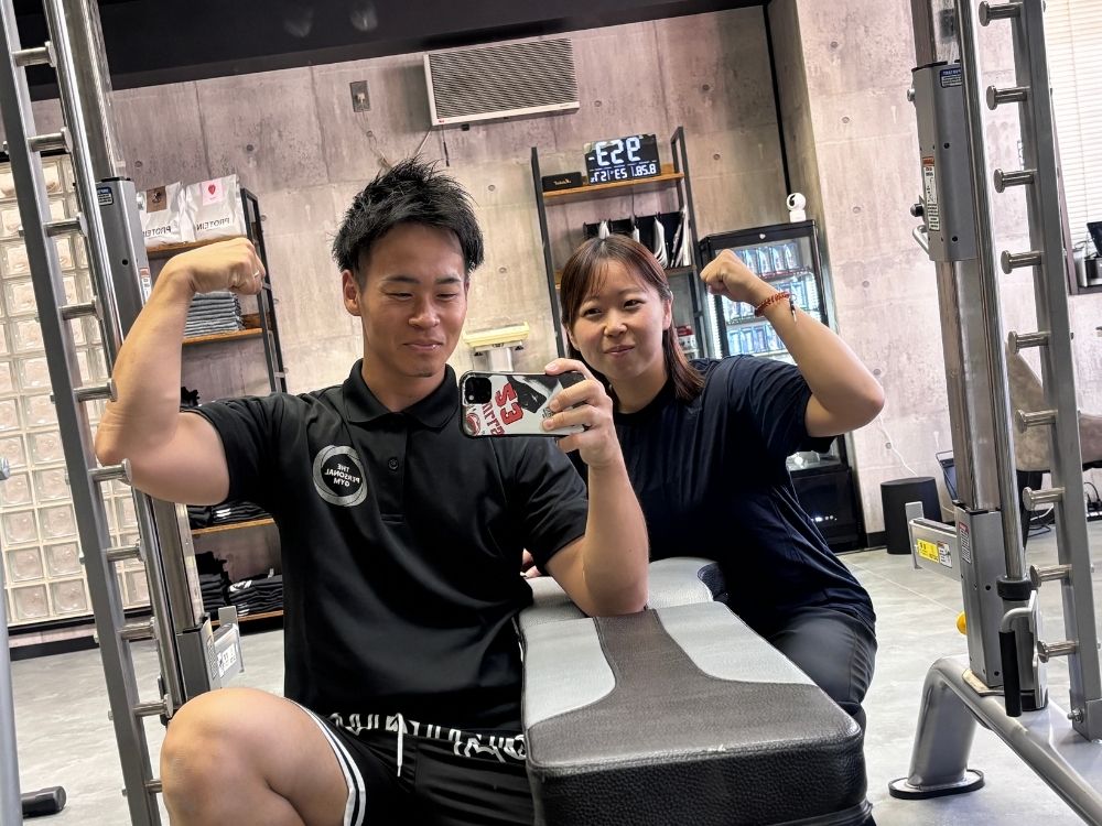 お客様とのツーショット